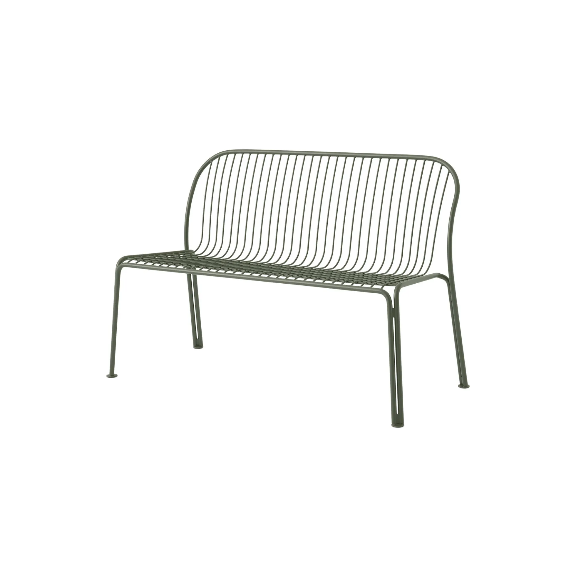 Thorvald SC111 Outdoor Dining Bench, bronze green