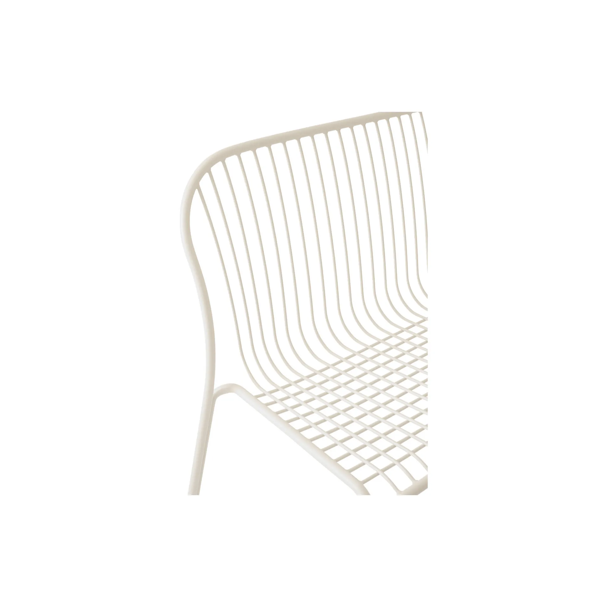 Thorvald SC111 Outdoor Dining Bench, ivory