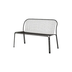Thorvald SC111 Outdoor Dining Bench, warm black