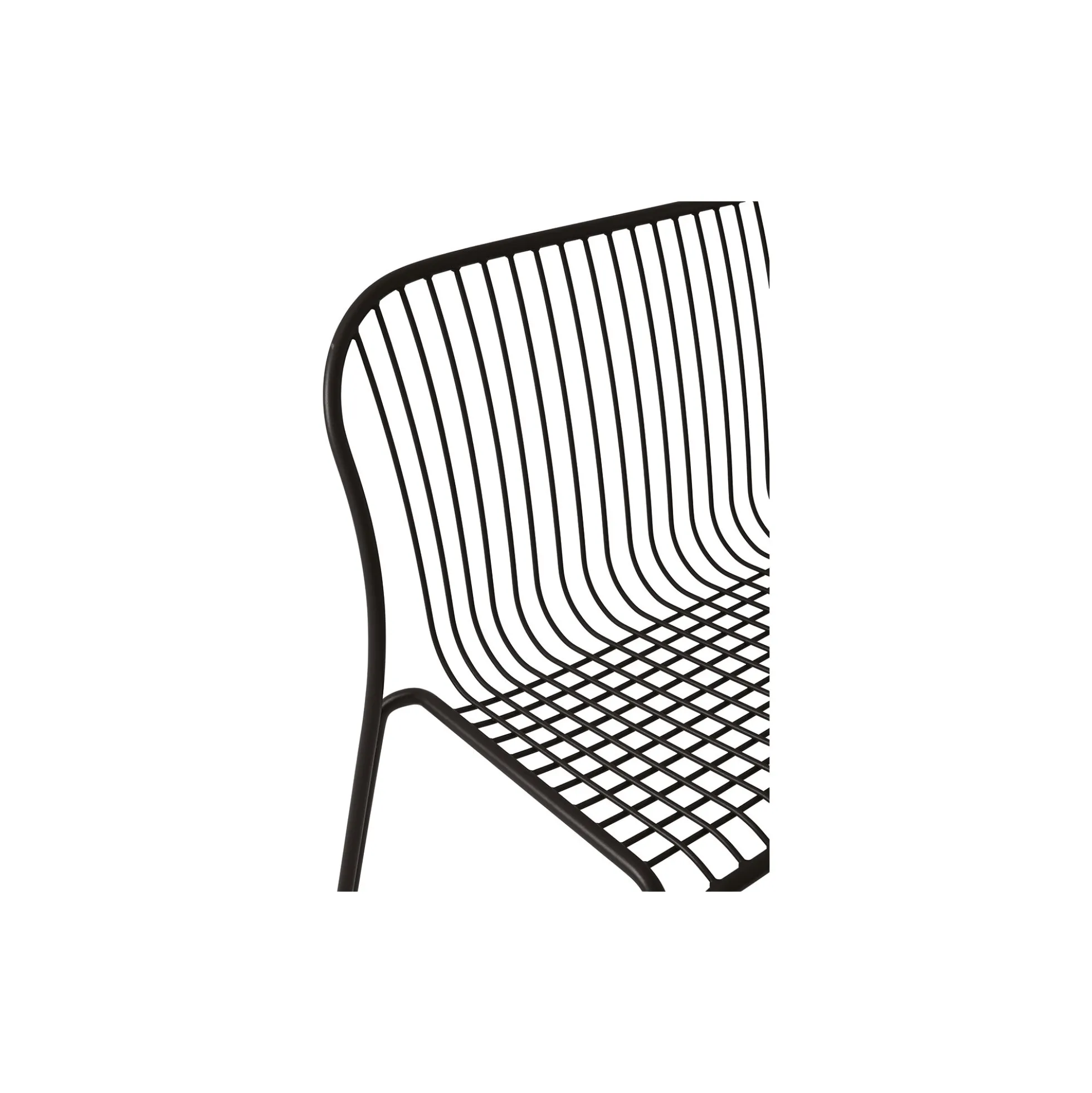 Thorvald SC111 Outdoor Dining Bench, warm black