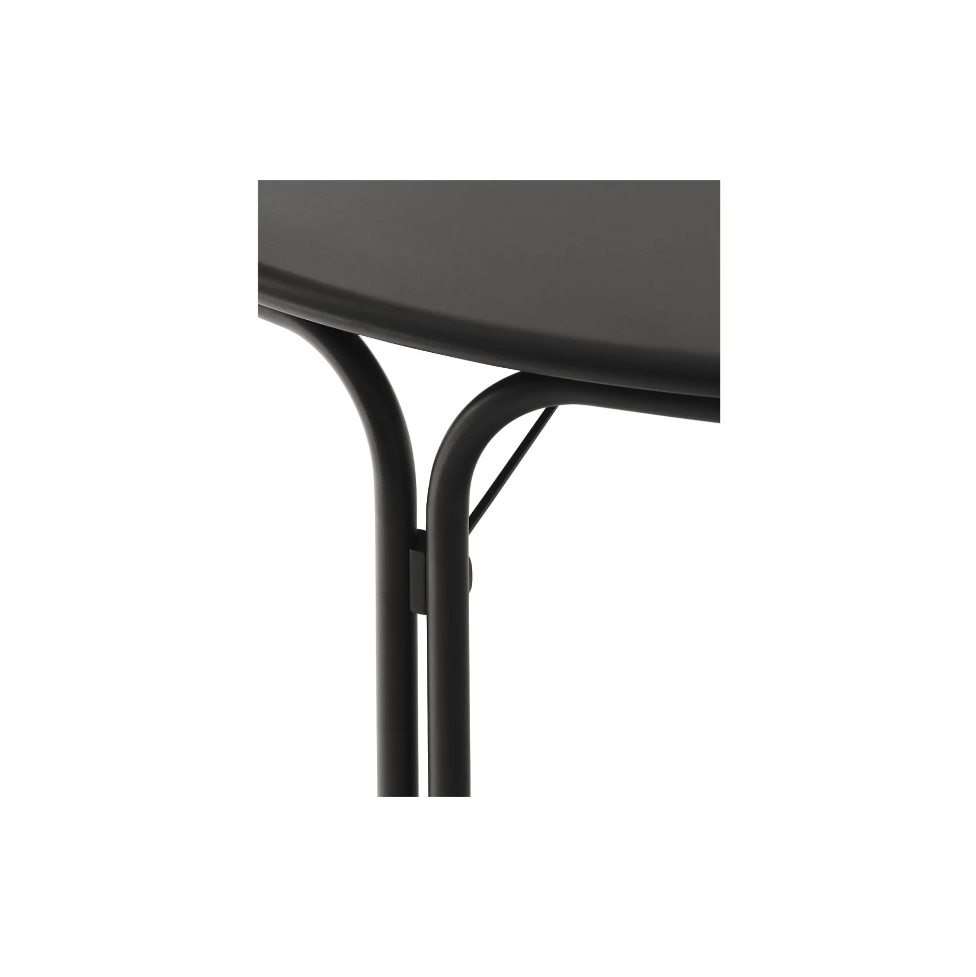 Thorvald SC98 Outdoor Dining Table, warm black