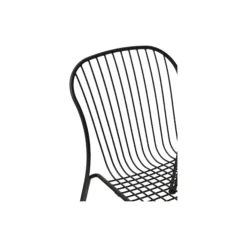 Thorvald SC100 Outdoor Lounge Chair, warm black