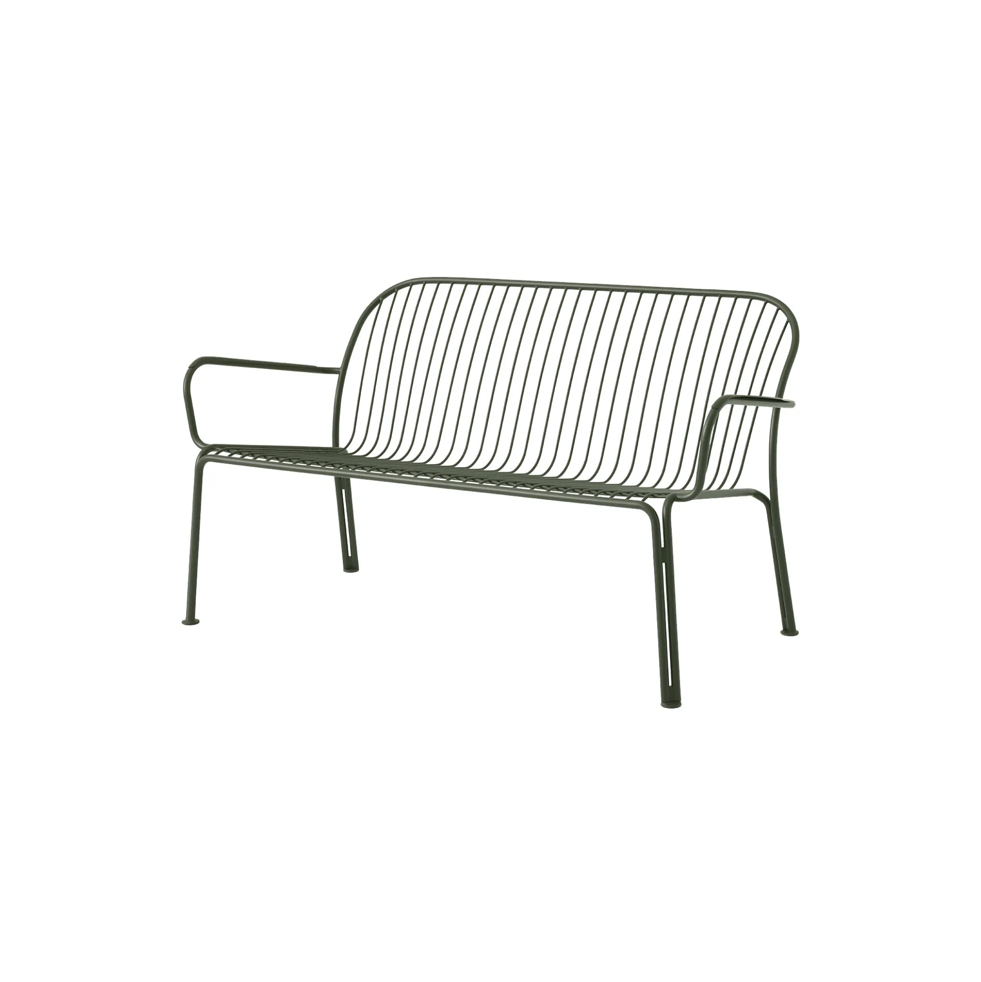 Thorvald SC110 Outdoor Lounge Sofa, bronze green