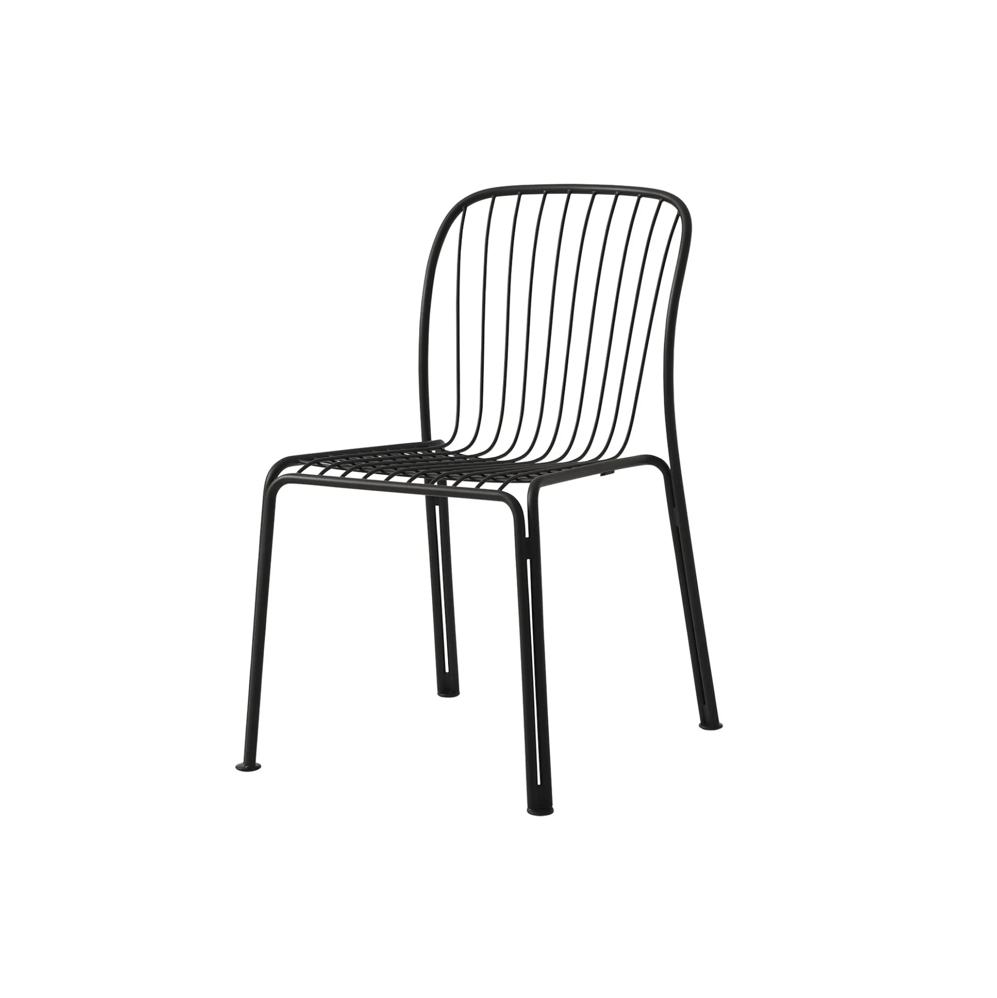 Thorvald SC94 Outdoor Side Chair, warm black