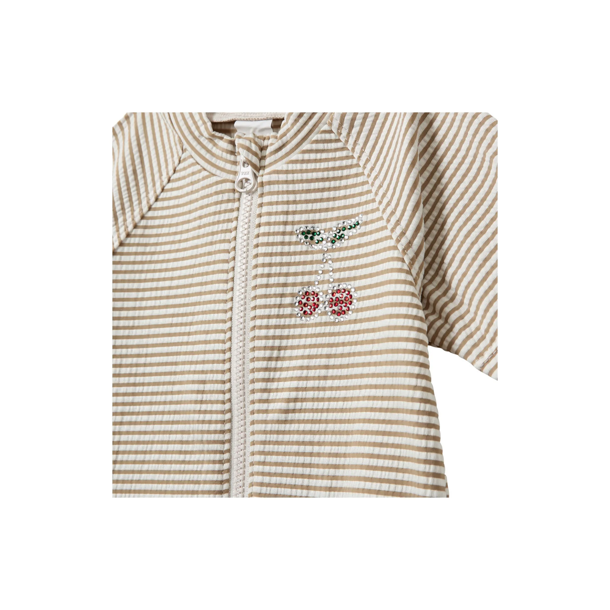 TillaKB Swimsuit, warm stone stripe
