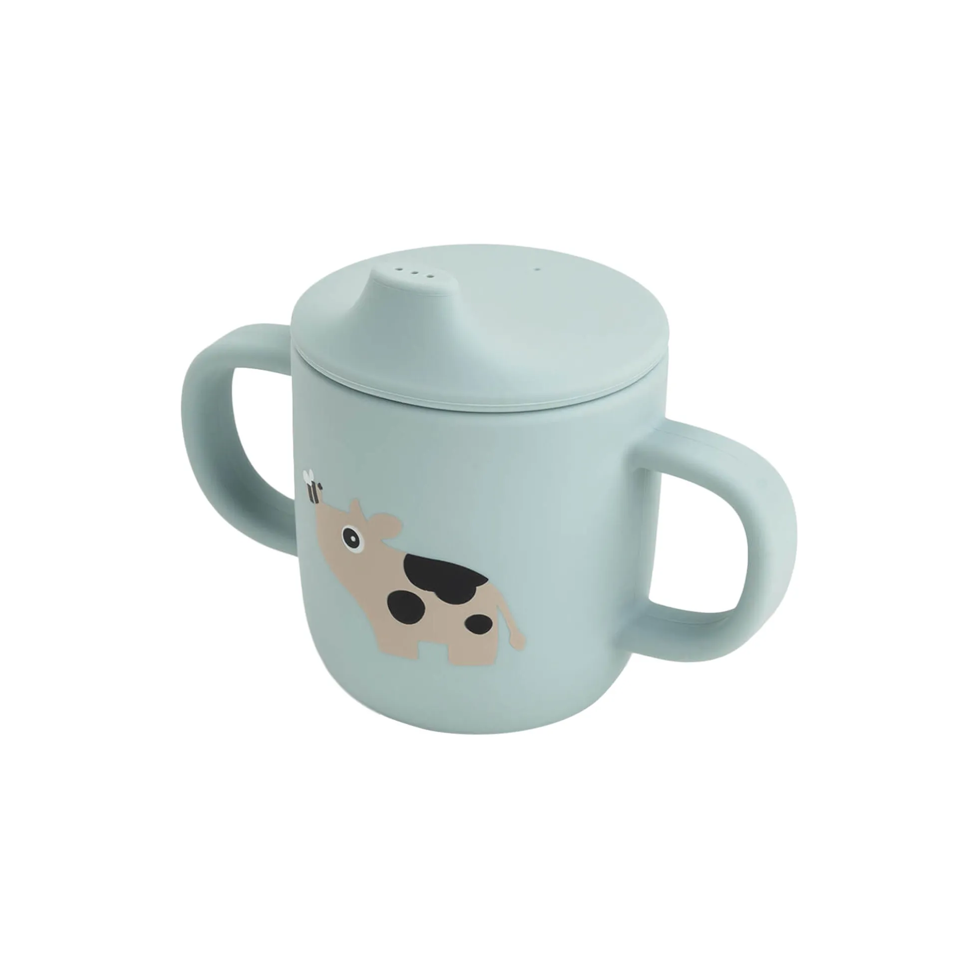 Tiny farm silikone tudkop 2 hanke, blue