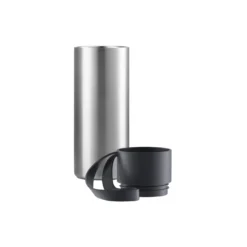 To Go Cup, steel/black