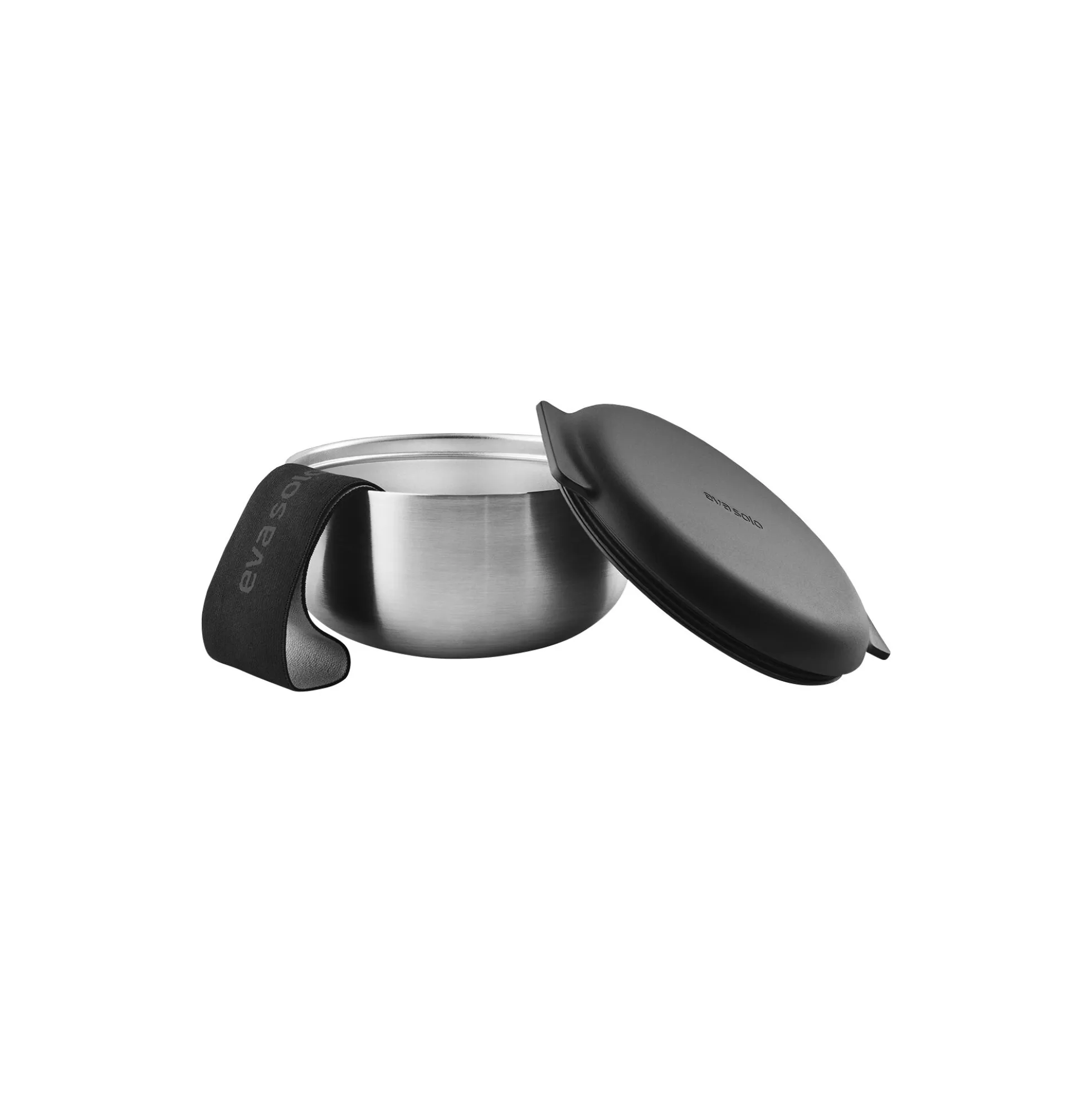 To Go madkasse, steel/black