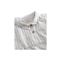 Tovas Shirt, blue iris stripe