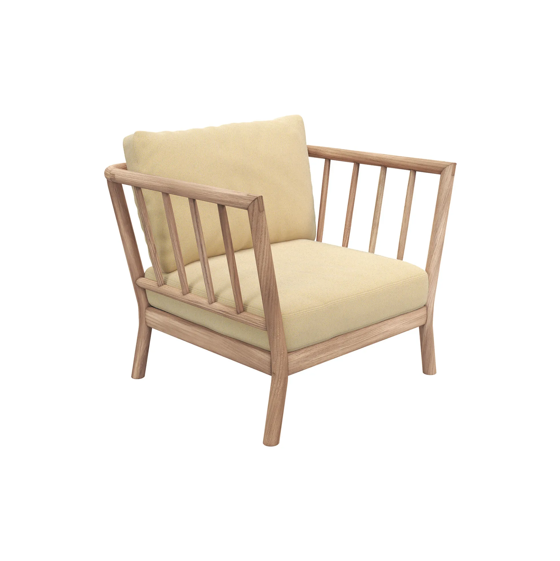 Tradition Lounge Chair, honey yellow