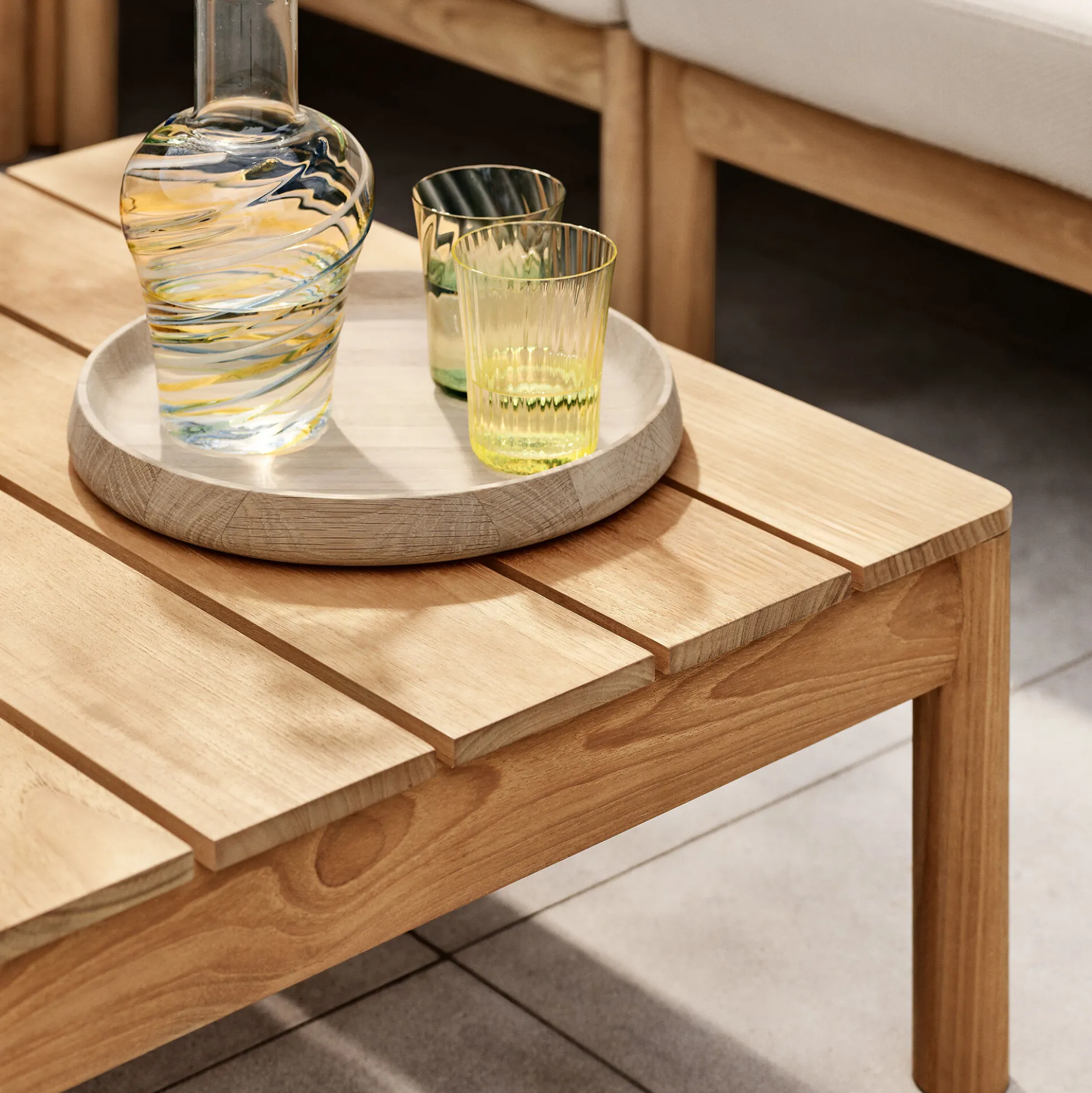 Tradition Lounge Table Low, teak