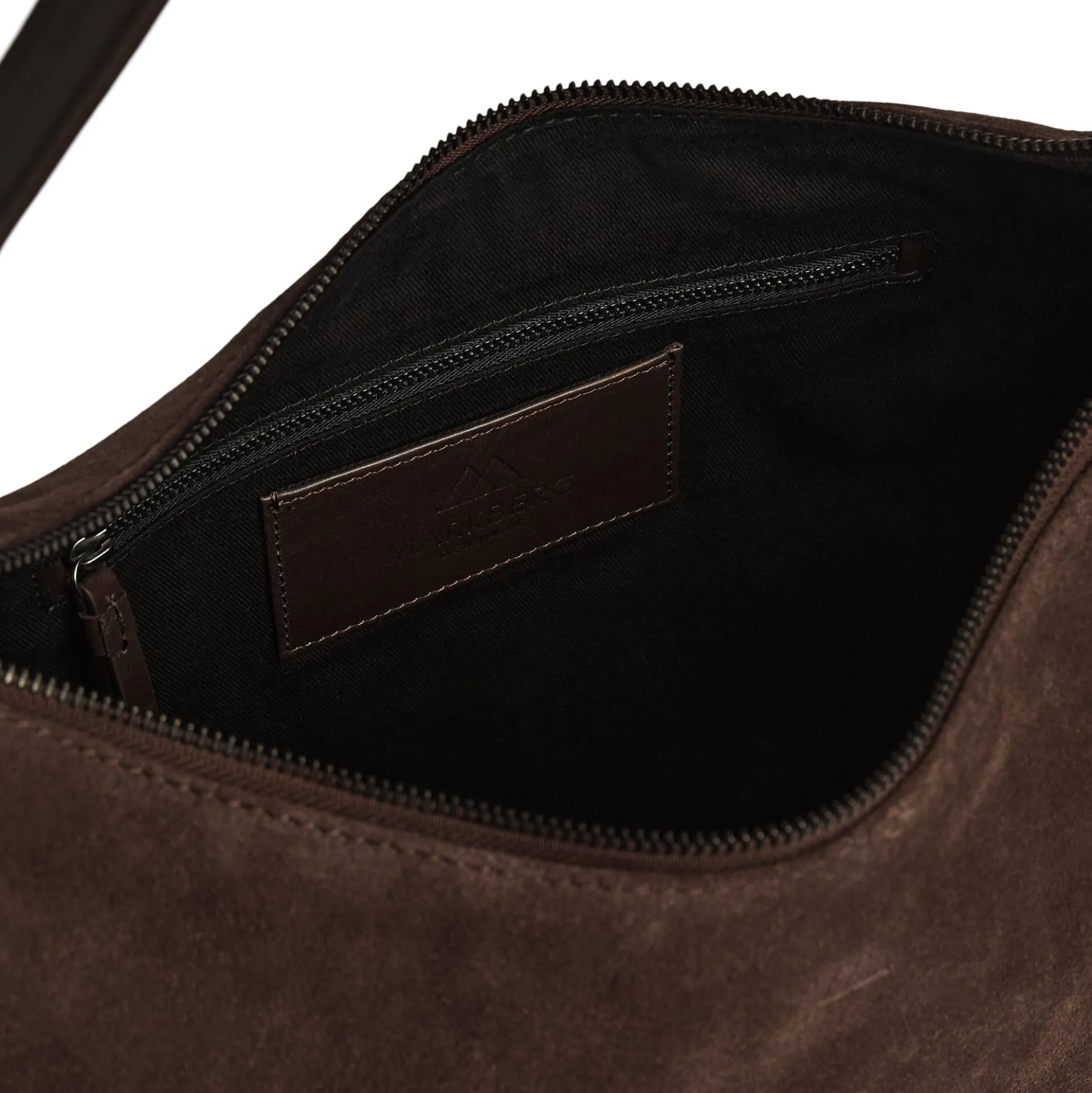 TribecaMBG Bag Suede, dark brown