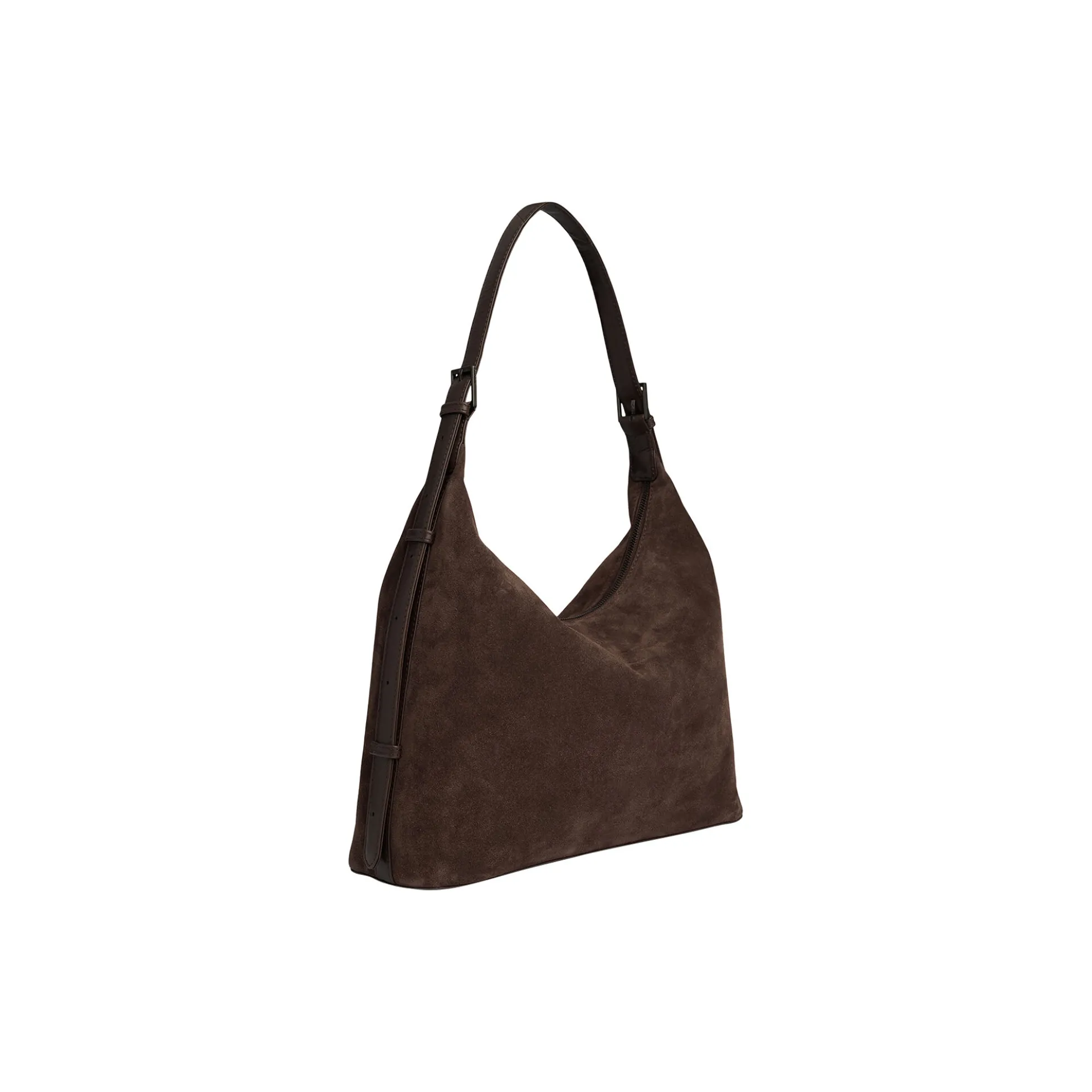TribecaMBG Bag Suede, dark brown