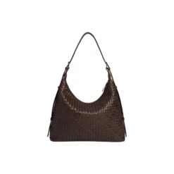 TribecaMBG Bag Weave, dark brown