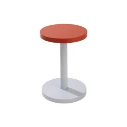Trisse small, ice blue/tomato