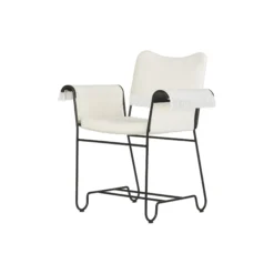 Tropique Dining Chair with Fringes, Udine Limonta 06/classic black