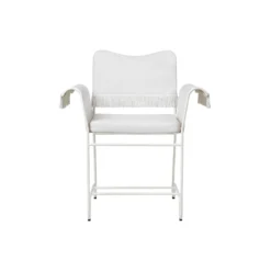 Tropique Dining Chair with Fringes, Udine Limonta 06/classic white