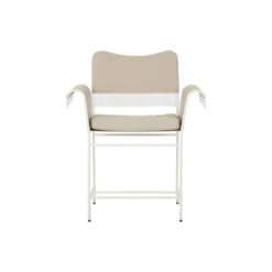Tropique Dining Chair with Fringes, Udine Limonta 12/classic white