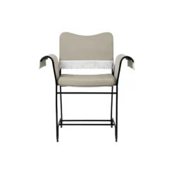 Tropique Dining Chair with Fringes, Udine Limonta 12/classic black