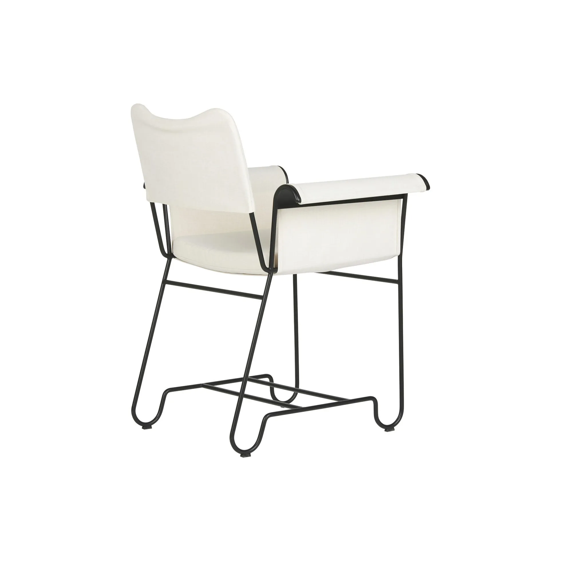 Tropique Dining Chair without Fringes, Udine Limonta 06/classic black