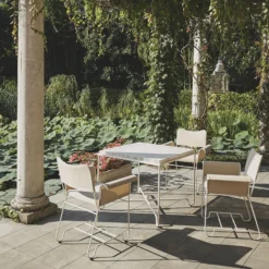 Tropique Dining Table, classic white