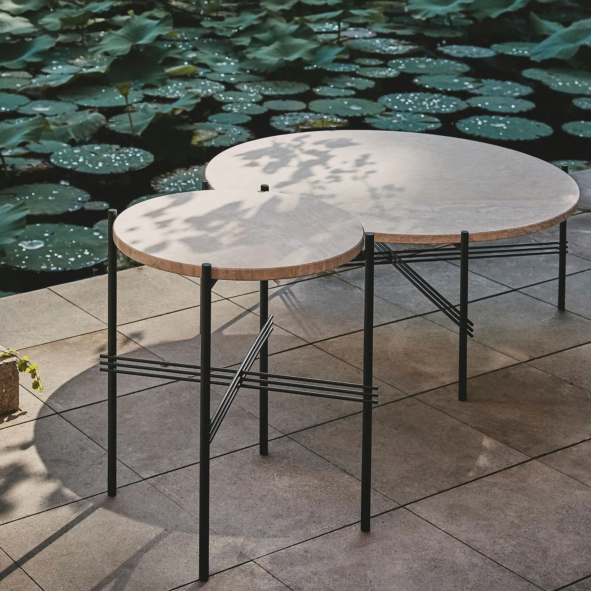 TS Outdoor Coffee Table, neutral white