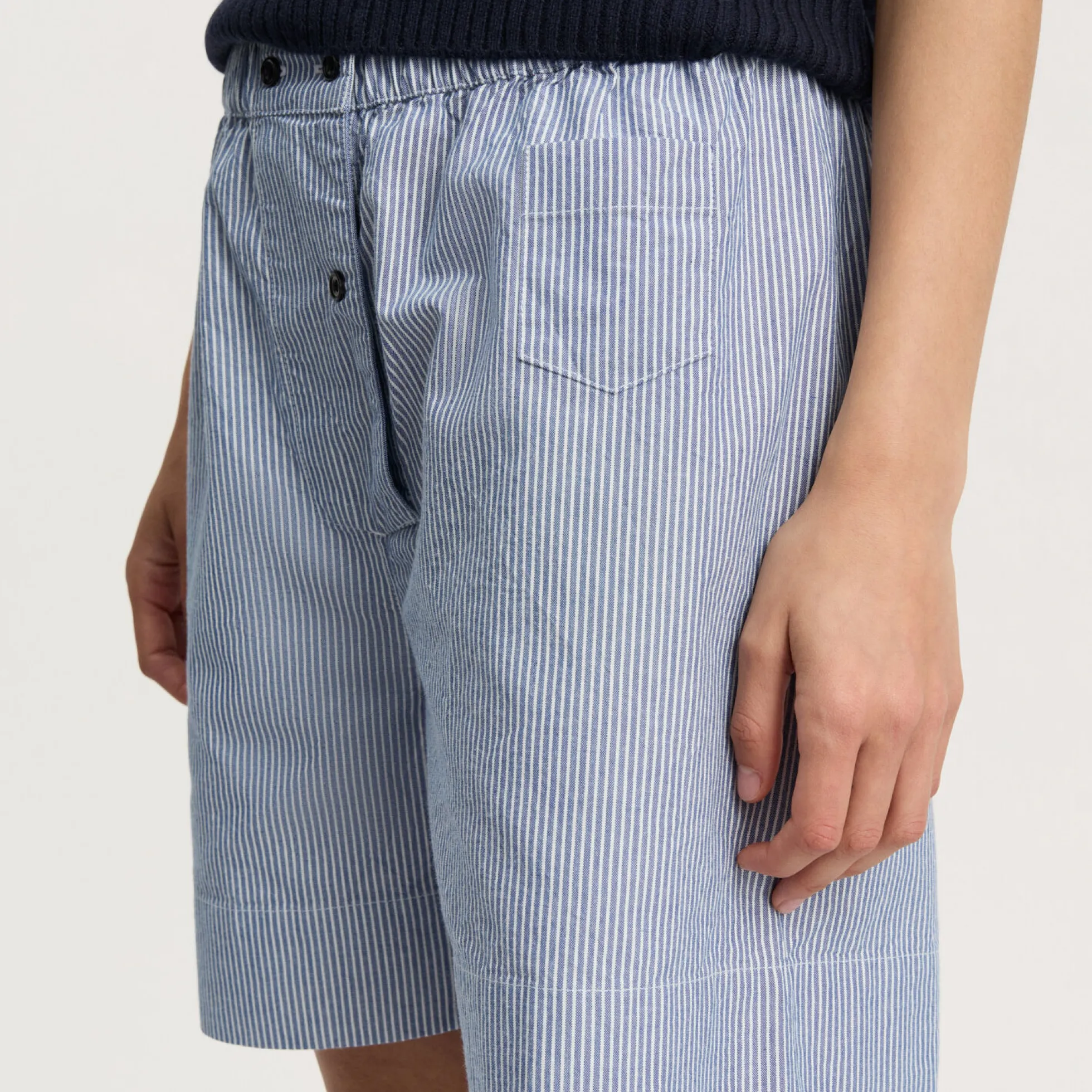 Uma Shorts Striped, mix blue boy