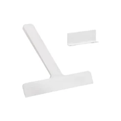 Ume skraber m. holder, white