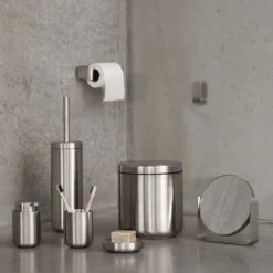 Ume toiletbørste, steel