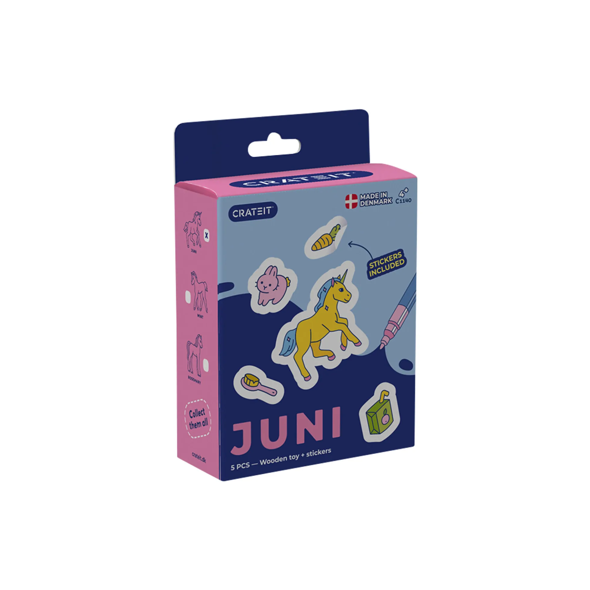 Unicorn trælegetøj | Juni