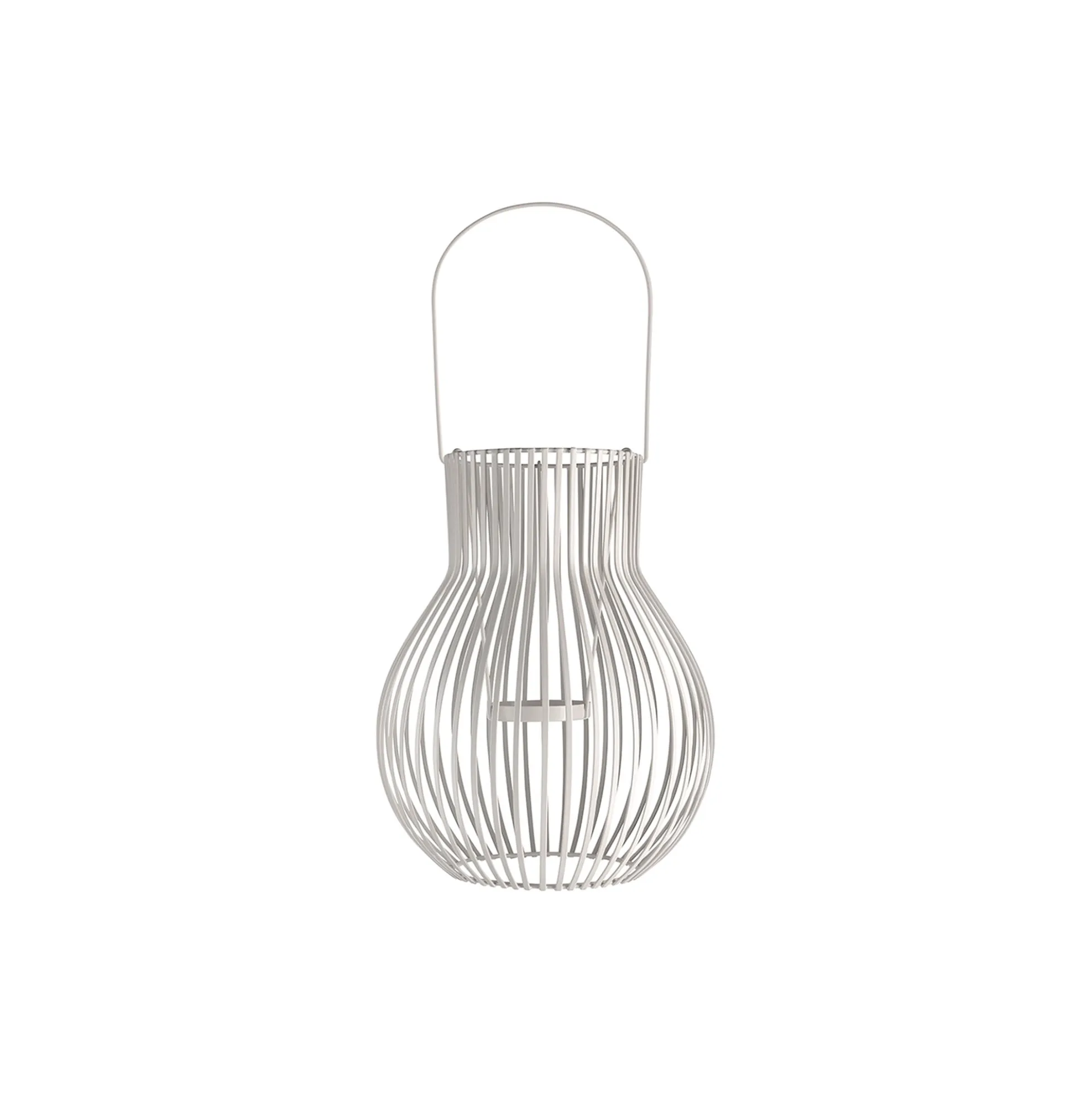 UPSIDE DOWN outdoor lantern, ligth grey