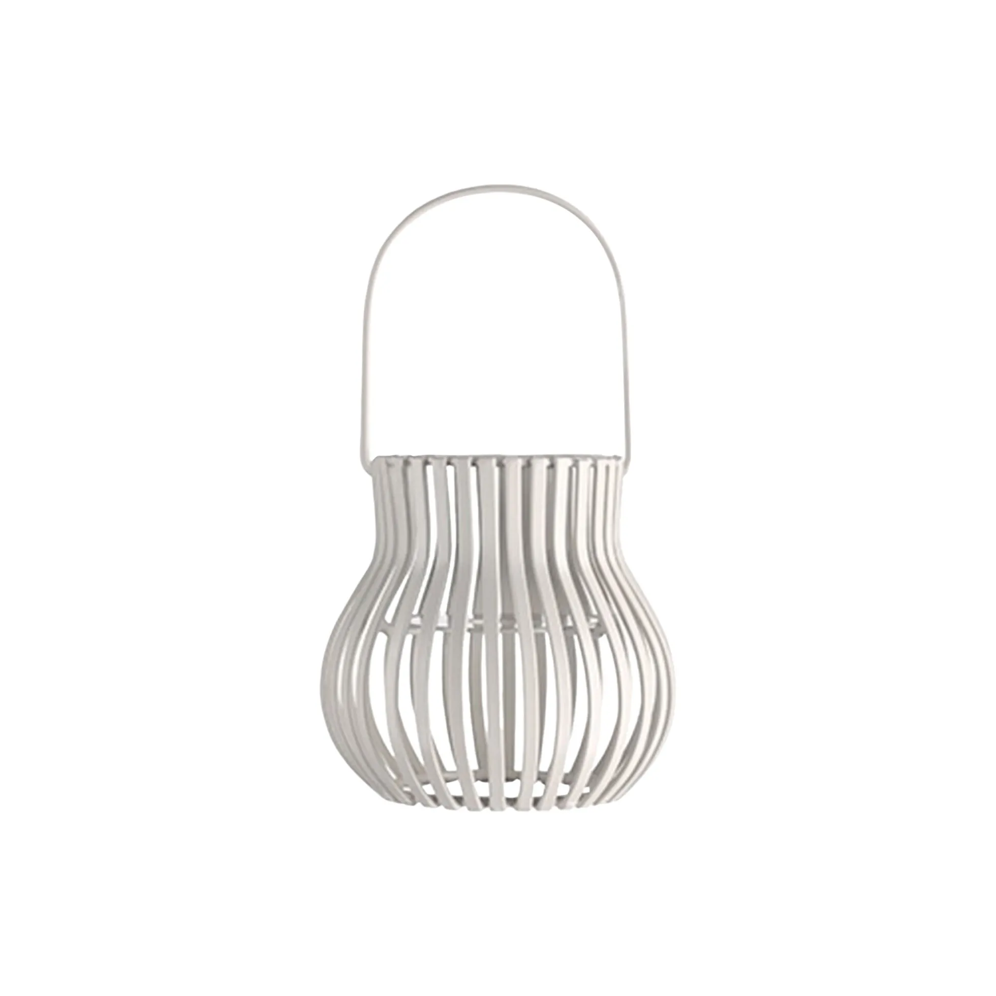 UPSIDE DOWN outdoor lantern, ligth grey