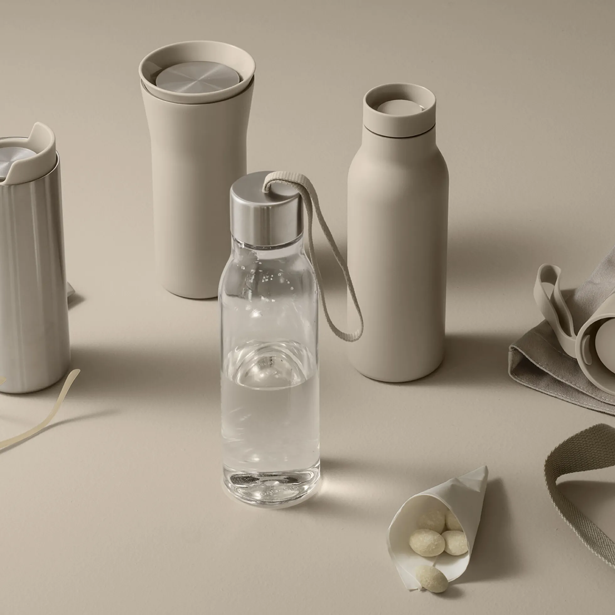 Urban termoflaske 0,5 L, pearl beige