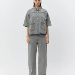 ValenciaSW Tapered Jeans, stone grey