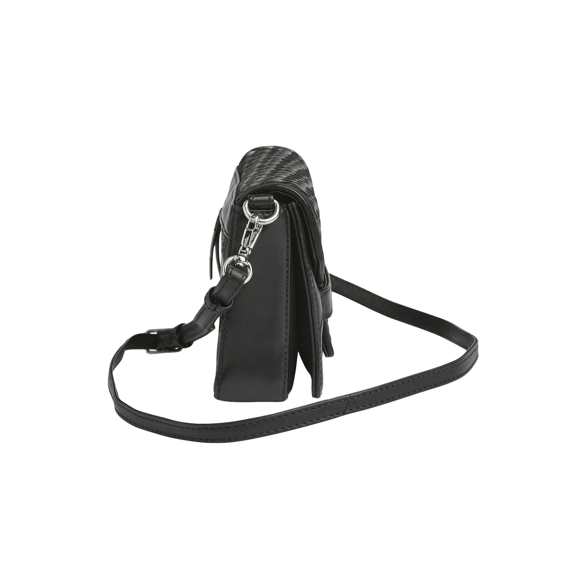 VanyaMBG Crossbody Bag Weave, black