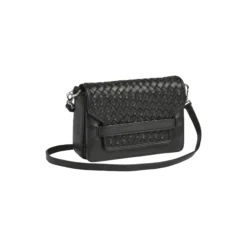 VanyaMBG Crossbody Bag Weave, black