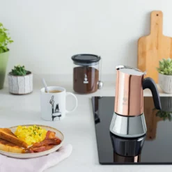 Venus espressokande 6 kopper, kobber