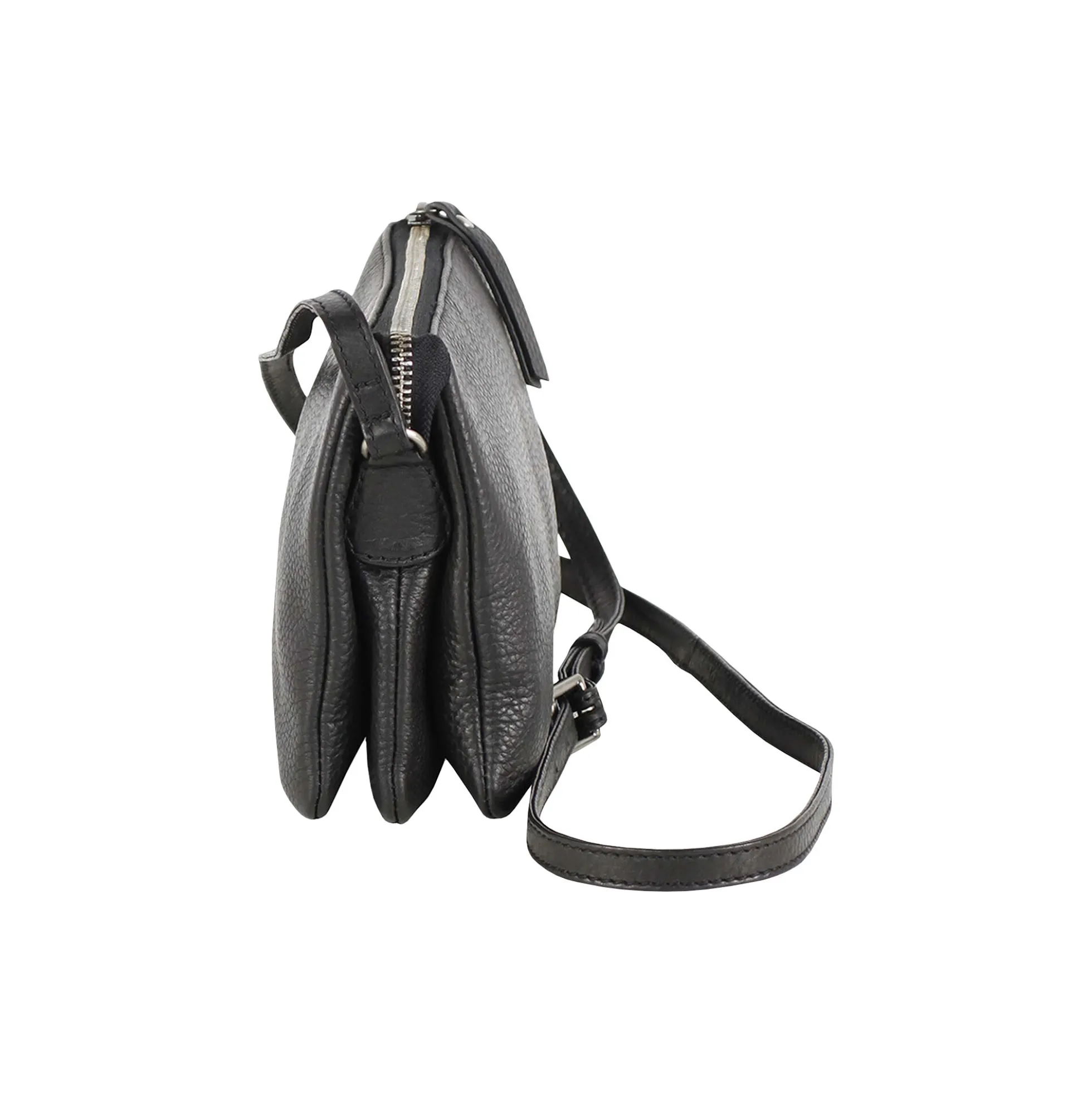 Vera Crossbody Bag, grain black
