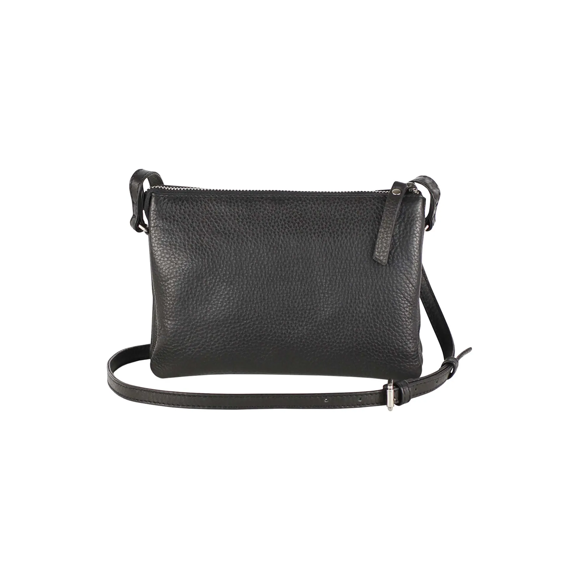 Vera Crossbody Bag, grain black