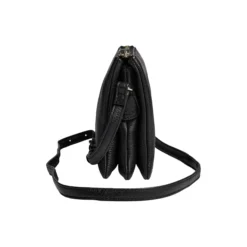VeraMBG Crossbody Bag Grain, black w/gold