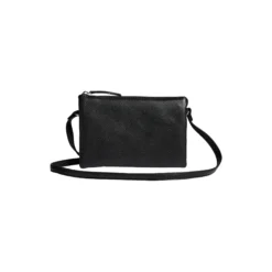 VeraMBG Crossbody Bag Grain, black w/gold