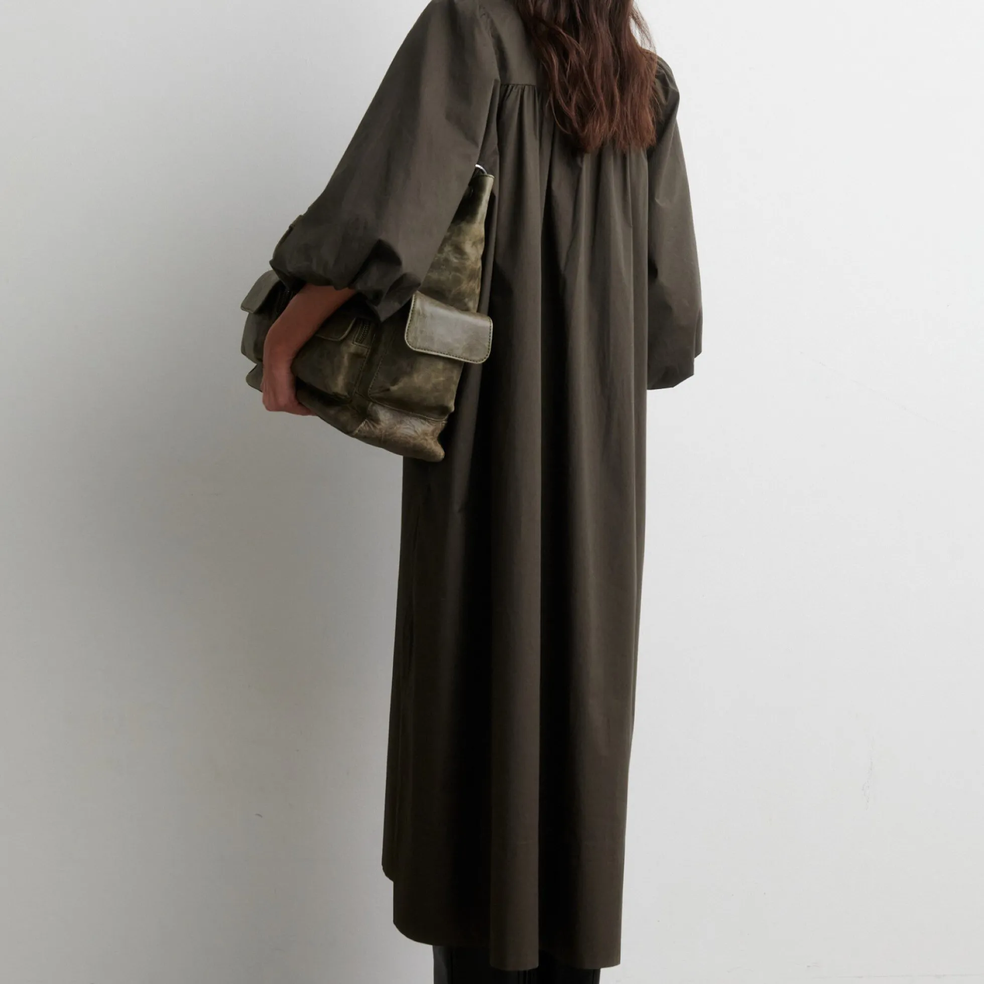 Viana Dress, black olive