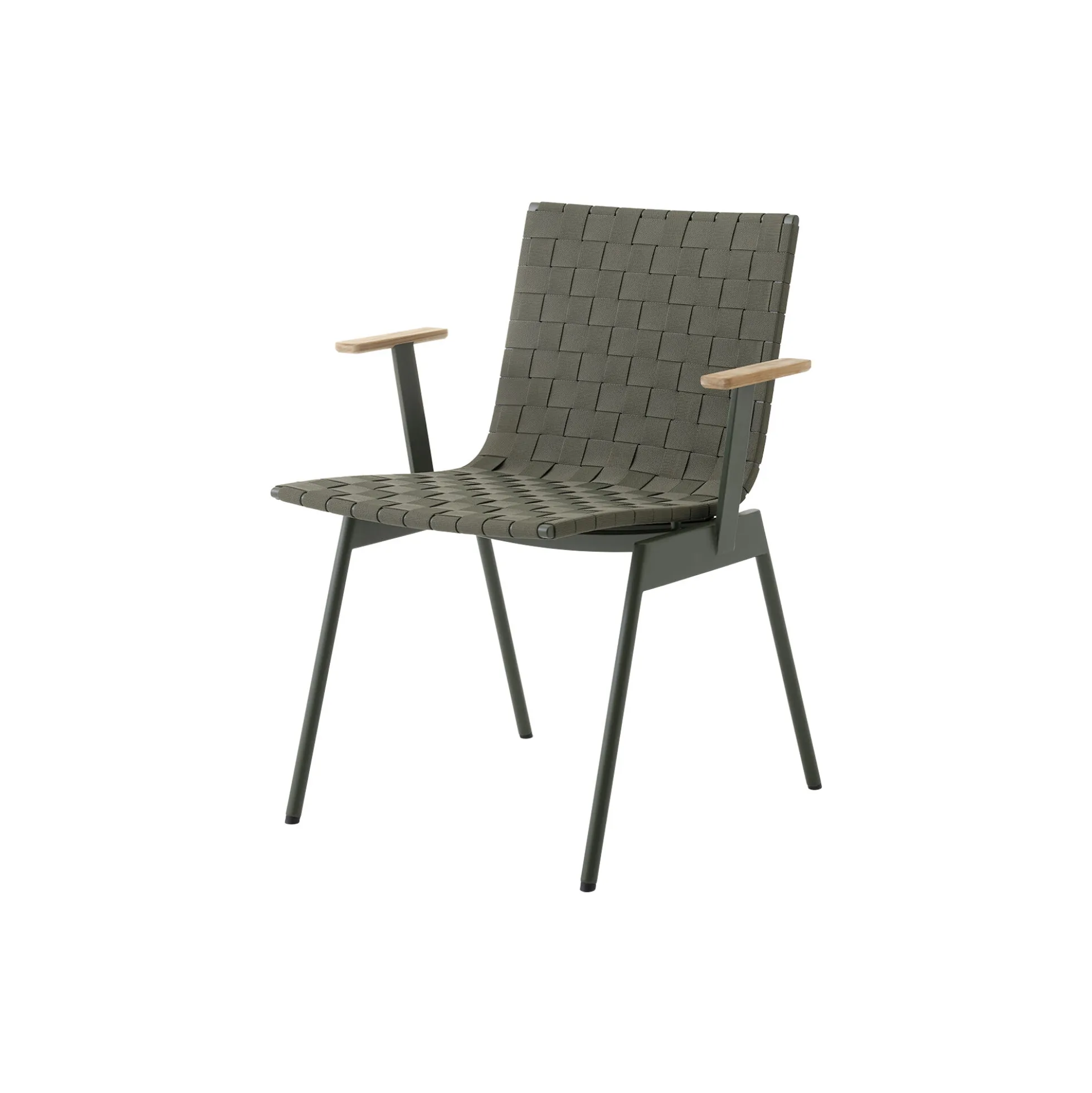 Ville AV34 Outdoor Armchair, bronze green