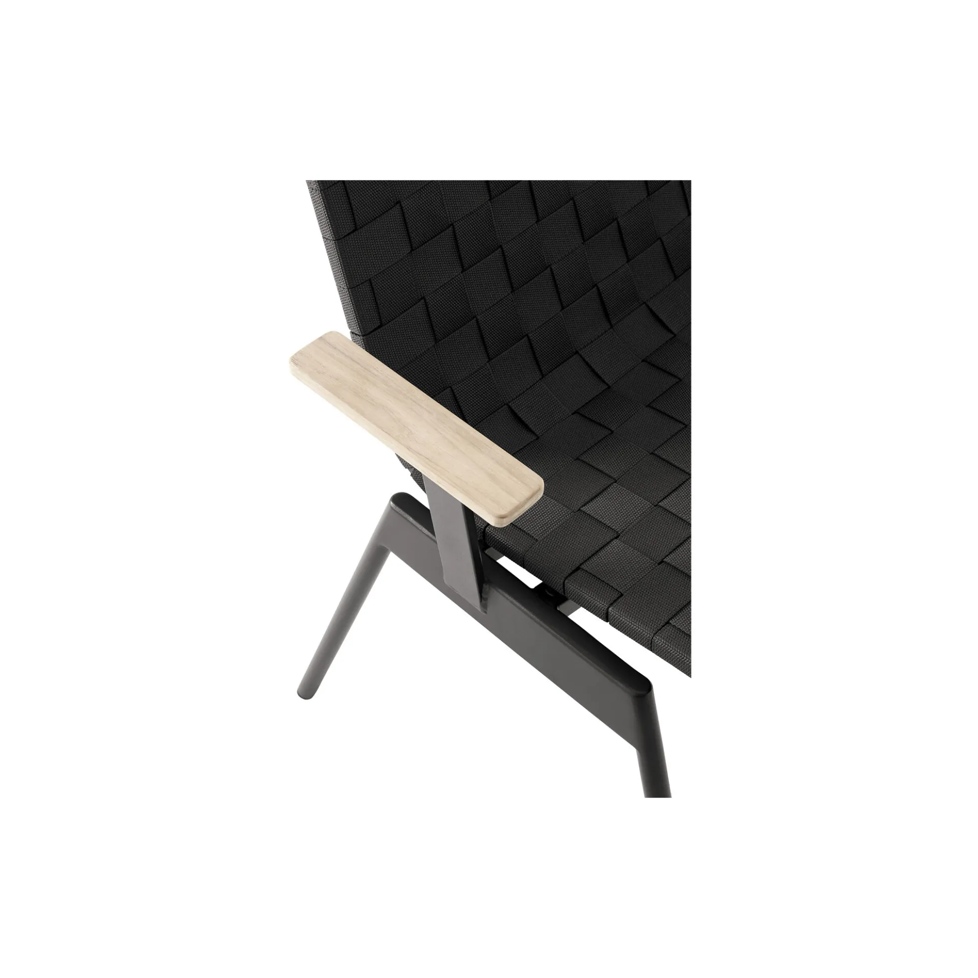 Ville AV34 Outdoor Armchair, warm black