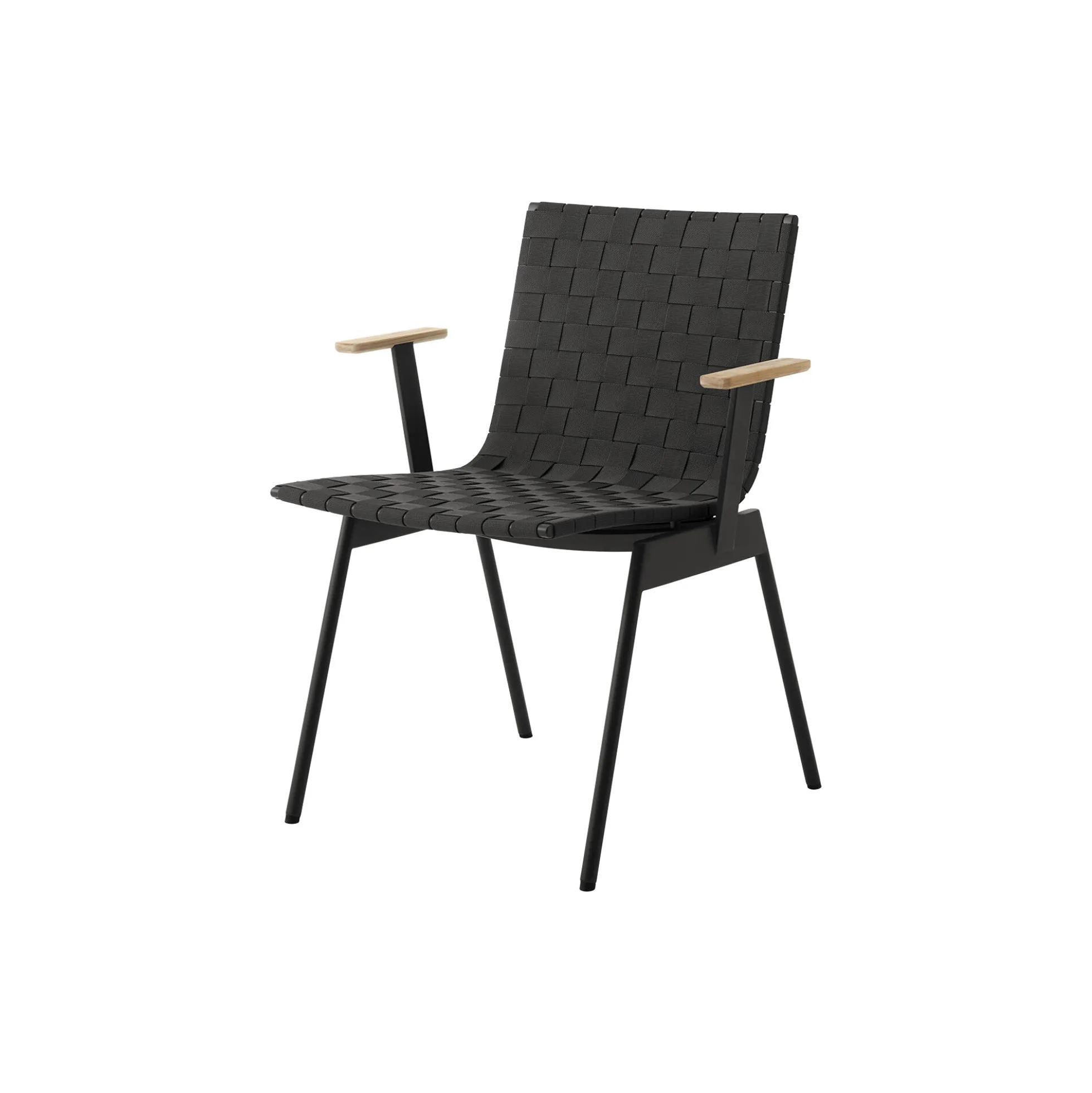 Ville AV34 Outdoor Armchair, warm black