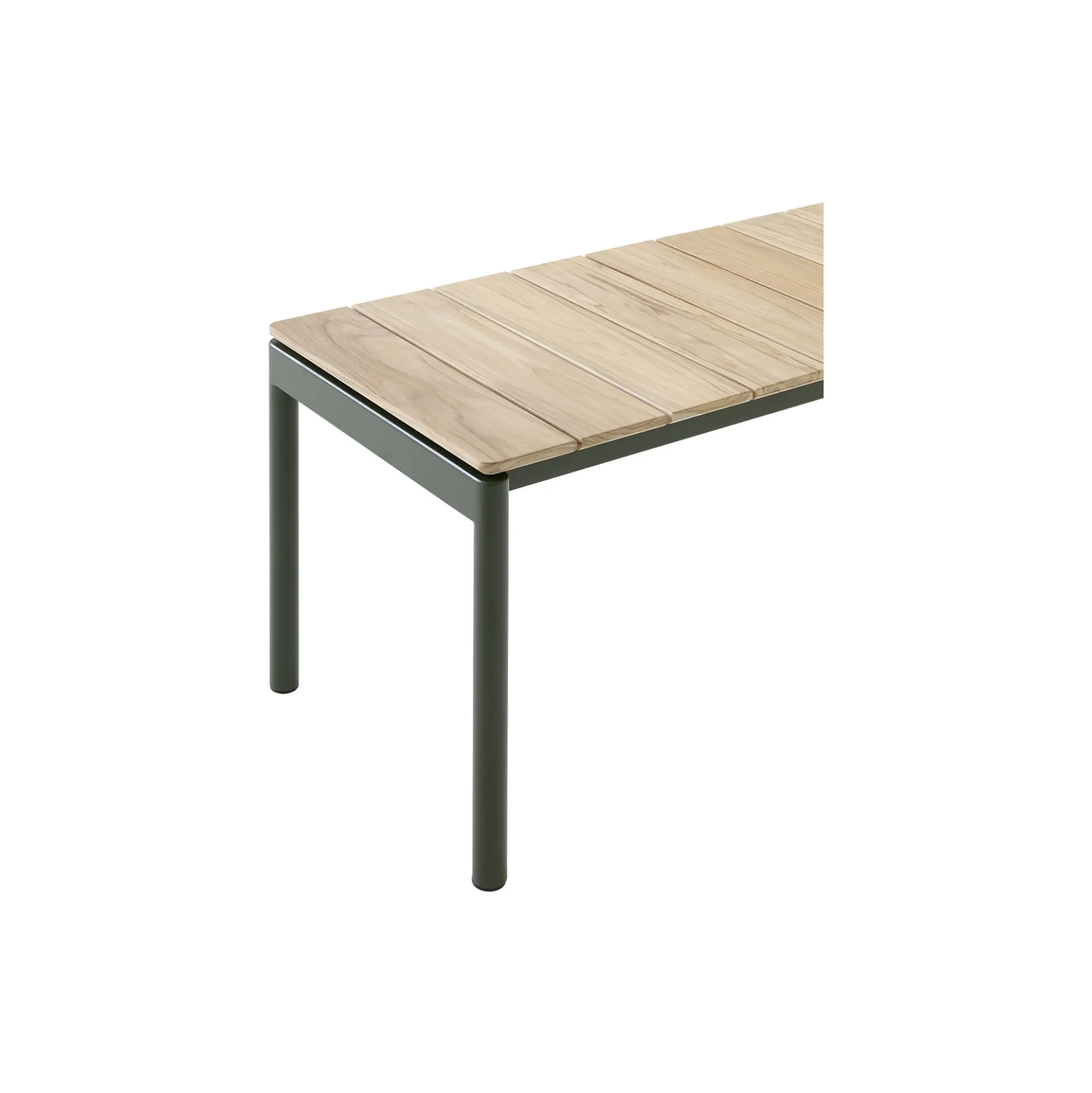 Ville AV27 Outdoor Bench, bronze green