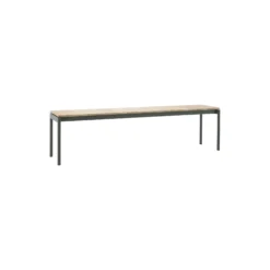 Ville AV28 Outdoor Bench, bronze green