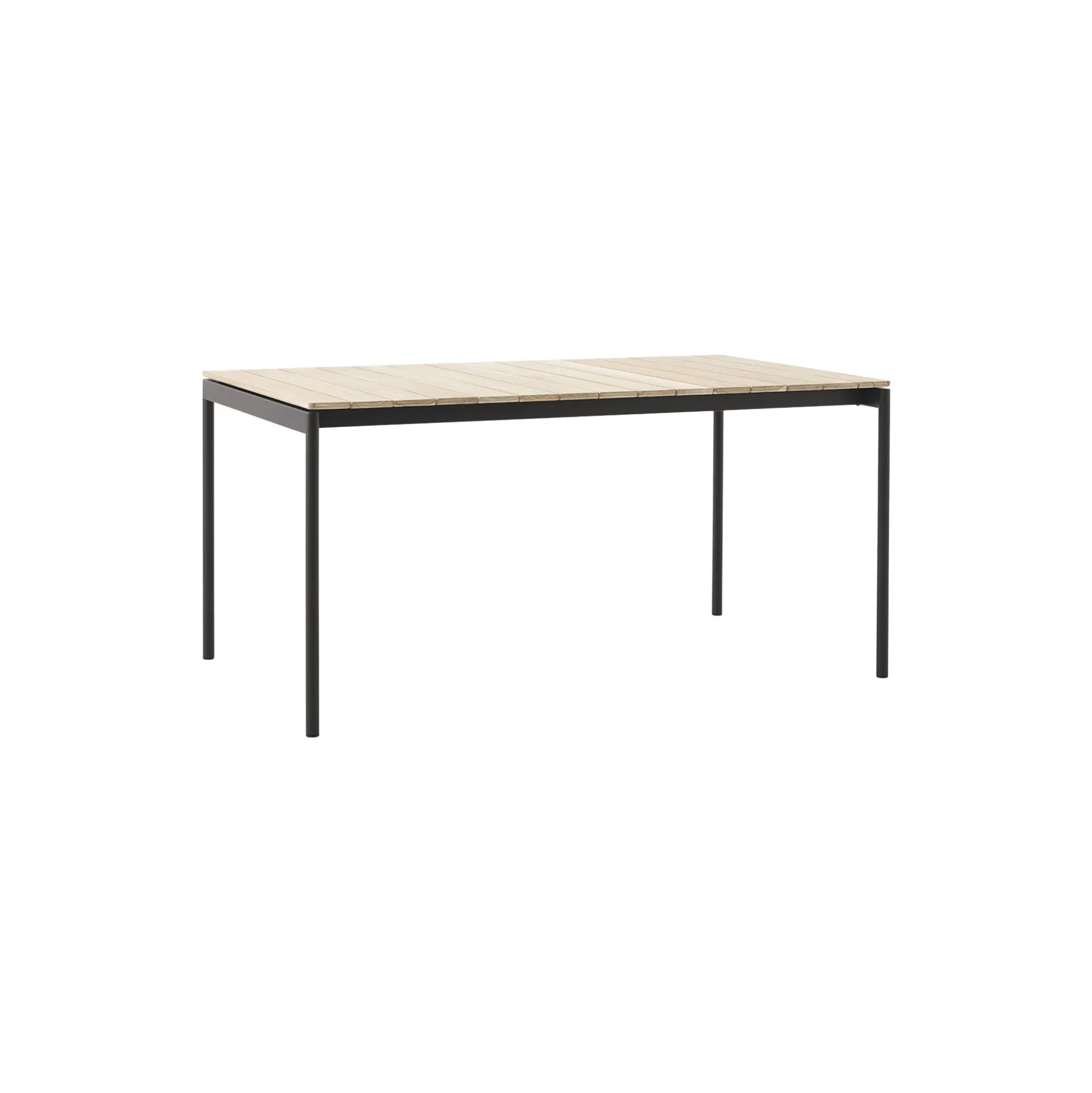 Ville AV25 Outdoor Dining Table, warm black