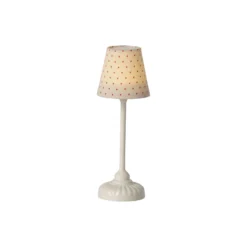 Vintage gulvlampe til mus, sand