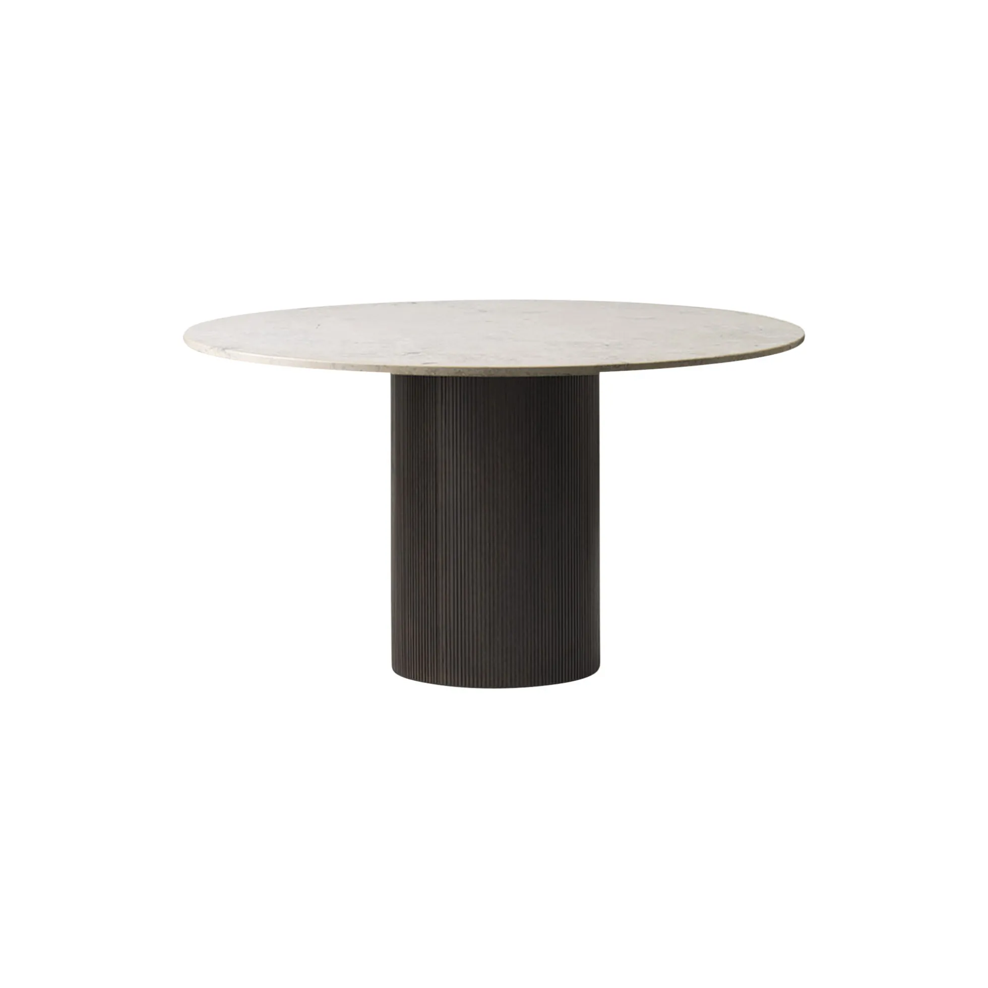 VIPP494 Cabin Round Table, jura grau blau/dark oak